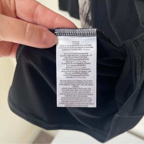 BCBG Ruffle Dress Tunic Long Sleeve Top - Picture 6 of 10